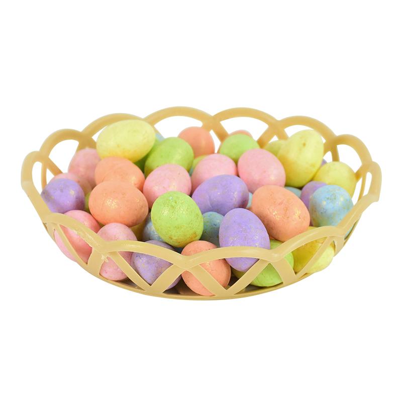 50Pcs Mini Easter Foam Egg DIY Handmade Craft Painted Pigeon Bird Eggs Happy Easter Party Decoration Kids Gift Favor Home Decor