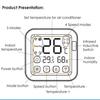 S16Pro Smart WiFi Graffiti Air Conditioner Thermostat and Remote Control