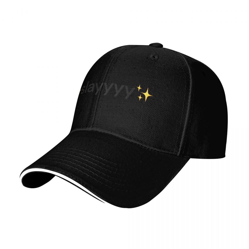 Slayyyy Baseball Cap Hat Man For The Sun Designer  Designer Cap Hard Hat Mens Womens