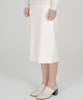Odd Dot String Cotton Skirt [Ivory]