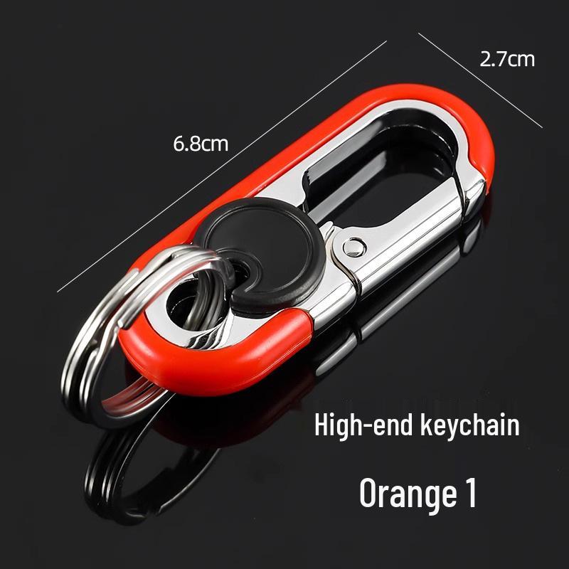 

Мужской металлический брелок-подвеска с вращающейся пряжкой