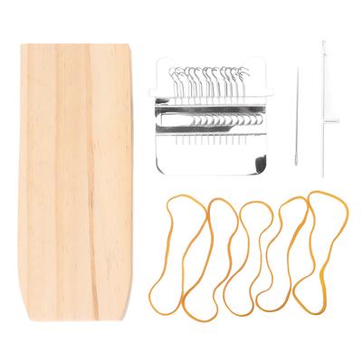 Small Weaving Loom Kit 12 Hooks Speedweave Type Portable DIY Repair Tool Mini Darning Loom for