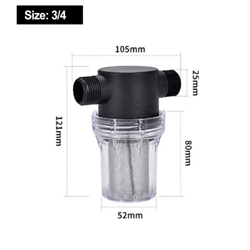 1/2 3/4 1 предварительный фильтр трубопровода с внутренней резьбой для садового пруда — фото 10