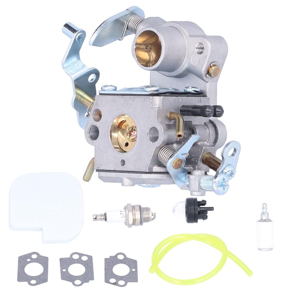 Carburetor Spark Plug Fuel Filter Pipe Primer Bulb Kit for Poulan P3314 P3416 P4018 PP3816 C1MW26C