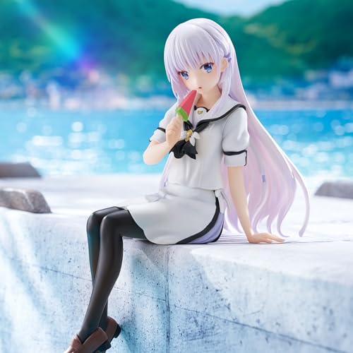 TV anime "Summer Pockets" Noodle Stopper Figure Shiroha Naruse Furyu Corporation - Summer Pocket Noodle Stopper Figure - Shiroha Naruse -