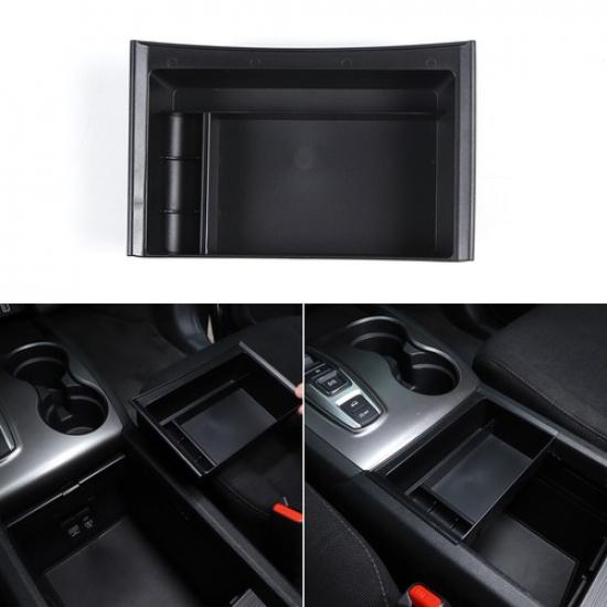 Storage Box Center Console Organizer Armrest Tray For Honda Pilot 2015-22