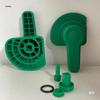 Etched Handle PP Window Push Handle with Screw Gasket Tightening PCB Plastic Handle