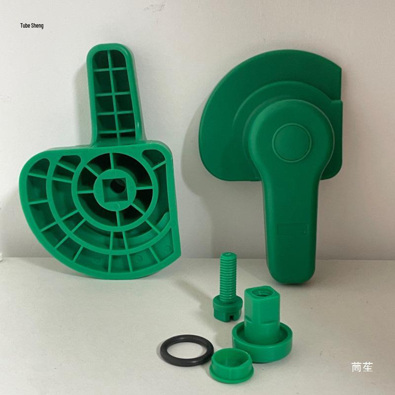 

Etched Handle PP Window Push Handle with Screw Gasket Tightening PCB Plastic Handle Nut + M8 screw + O-ring