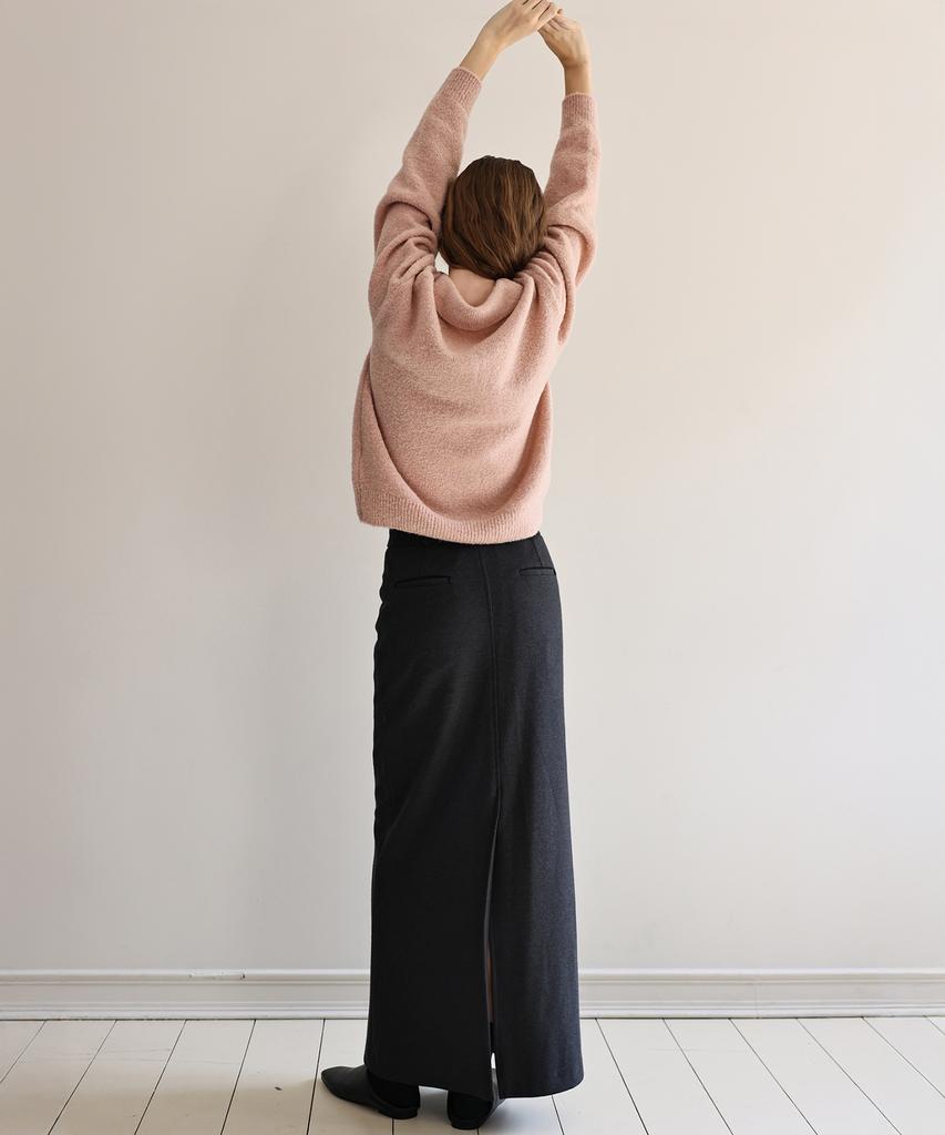Annies Monica Long Skirt (Charcoal)