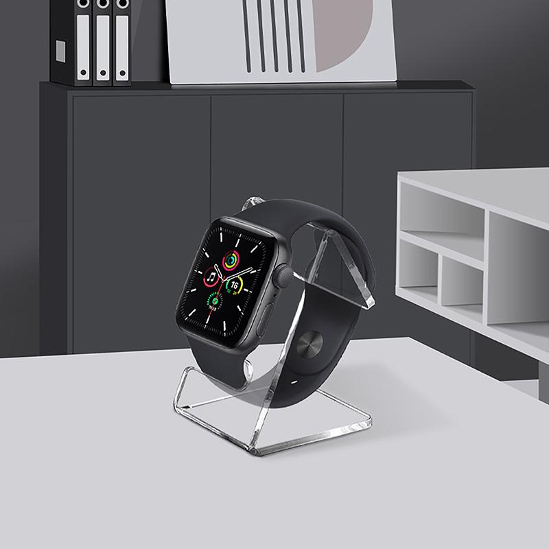 Acryl Uhrenständer Klar Uhrenhalter Organizer Schmuck Uhrenständer Einzelner Uhrenständer Vitrine