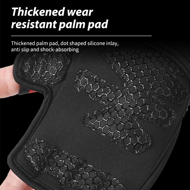 Fitness Gloves Weightlifting Dumbbell Pull Up Full Palm Protection Anti Slip Wear Resistant Universal Sports Gloves for Men and Women