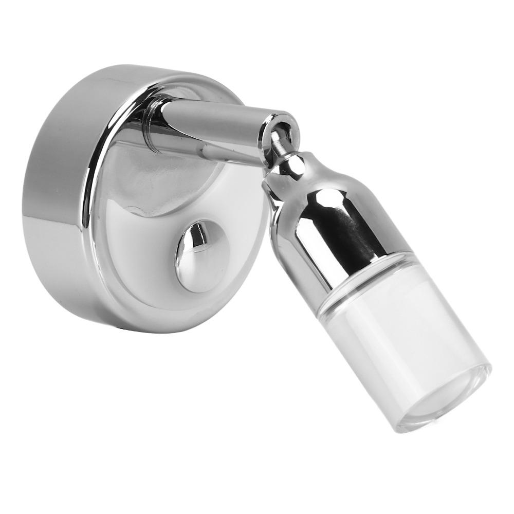 Surface Mounted RV Reading Light Touch Switch Bedside Reading Light Yacht Reading Lamp For Yachts