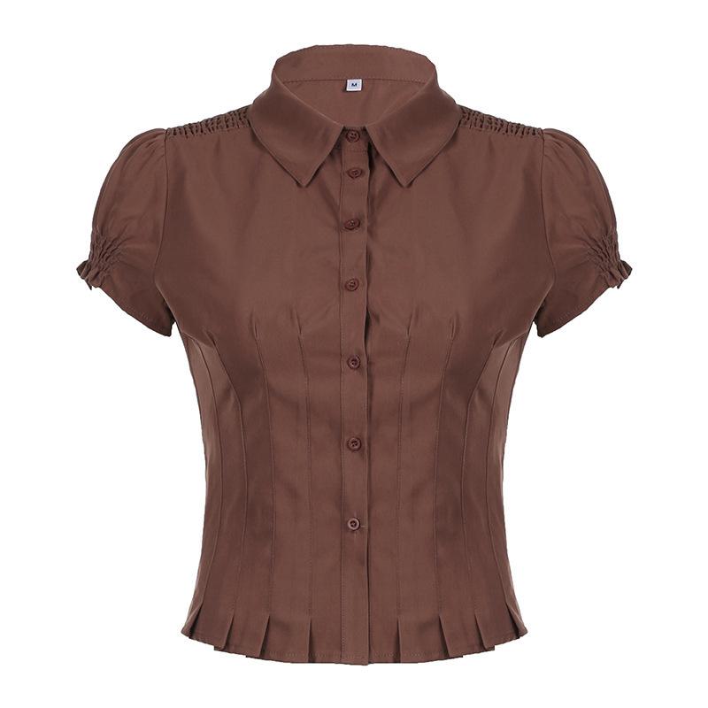 Women's New Waist and Thin Breasted Cardigan Commuter Top Women