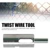 Wire Twisting Drill Chuck Tool 9 Ties Wire, Thick Chrome Vanadium Steel Chain Link Wire Ties Drill Chuck Bits Cable Wire Fence Drill Chuck Tool