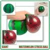 Large Size Watermelon TPR Bead Stress Relief Ball Squeeze Toy for Relaxation and Sensory Play for Office and Home Use