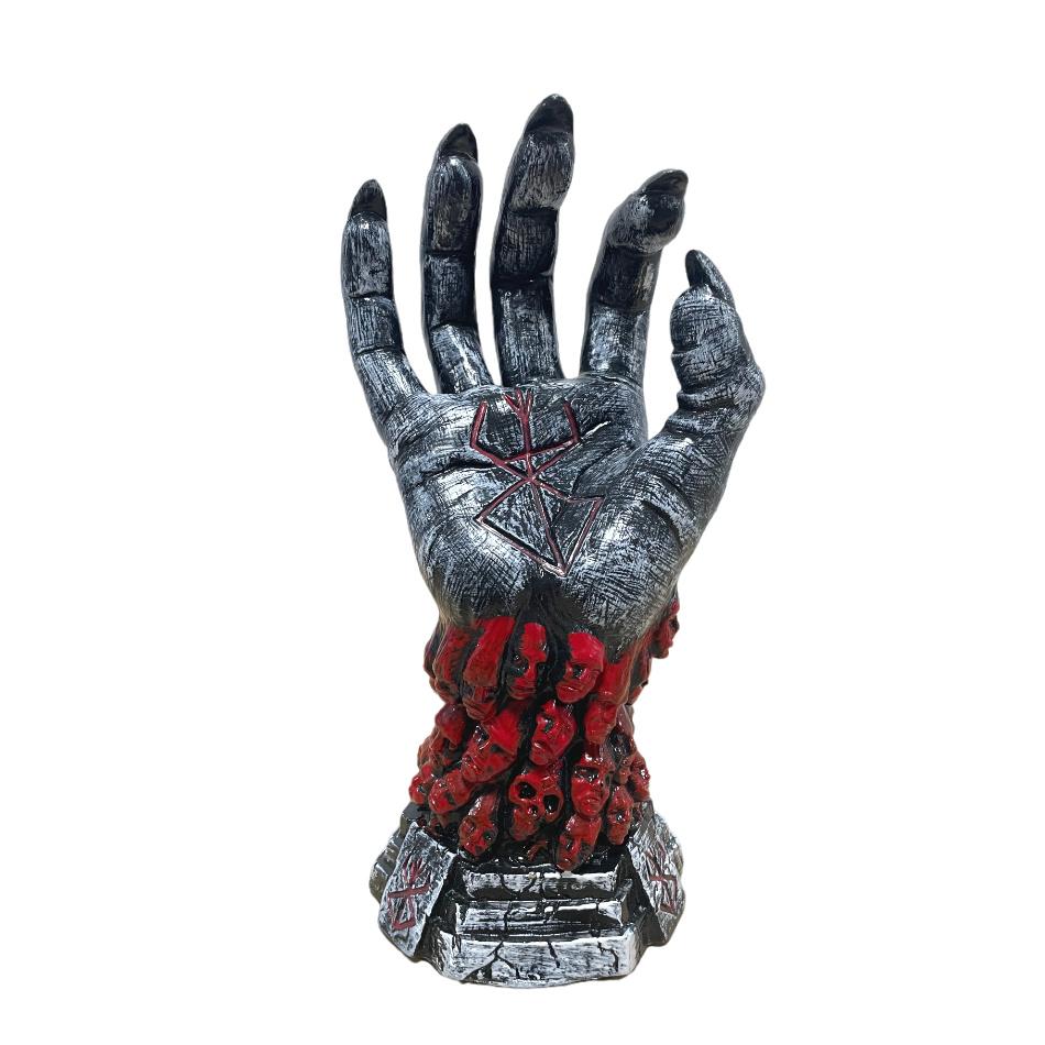 Gotyckie Statuetki Ręki Wiedźmy lub Akcesoria Kreatywny Stojak z Żywicy Cyberpunkowy Mechaniczny Wieszak na Klucze Wieszaki na Torby Ścienna Dekoracja Domu