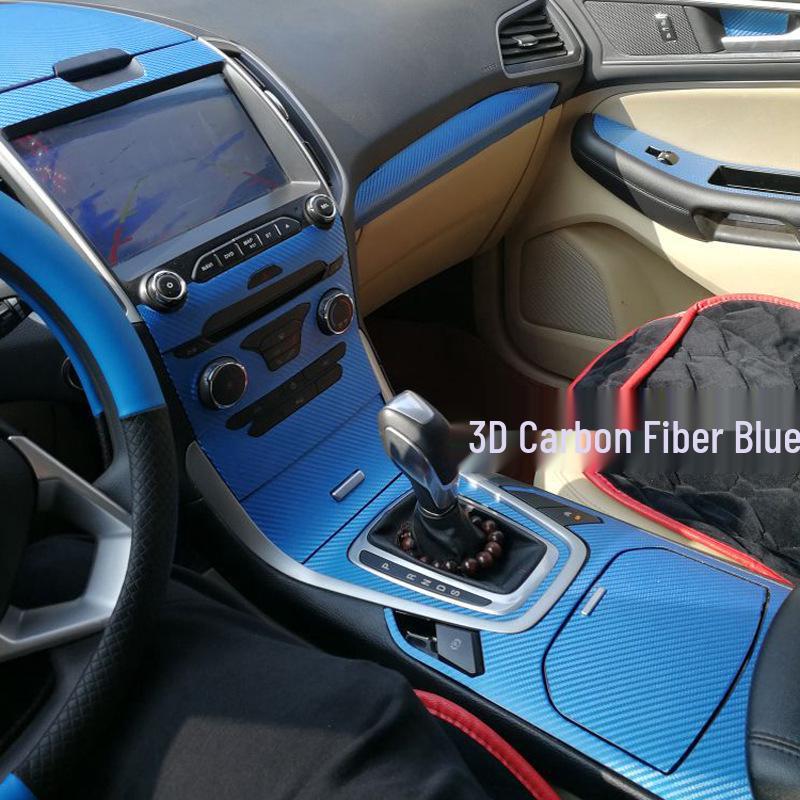 15-18 Edge Interior Carbon Fiber Gear Shift Stickers