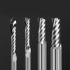 3,175mm/4mm/5mm/6mm/8mm/10mm Spiralfräser Abwärtsschnitt Einlippig Router Bit CNC Schaftfräser Hartmetallfräser