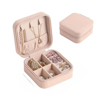Schmuck Organizer Display Reise Schmuck Fall Boxen Tragbare Schmuck Box Leder Lagerung Joyeros Organizador De Joyas