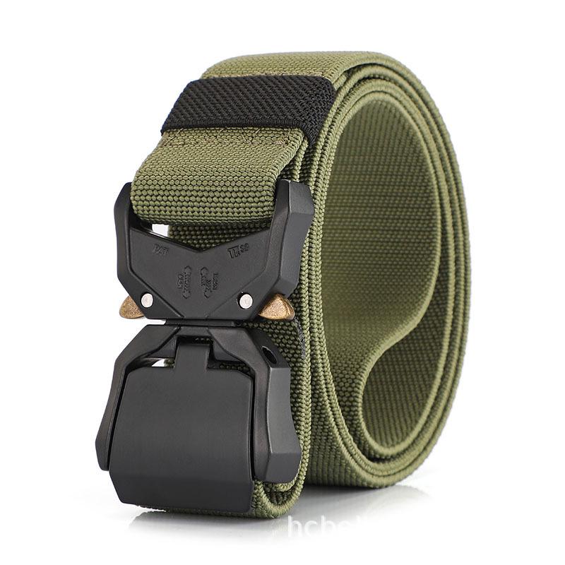 Curea tactică elastică de exterior pentru bărbați cu opțiune de logo personalizat