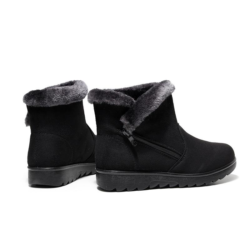 Winter New And Old Beijing Cloth Shoes Women 'S Warm Elderly Snow Boots Large Size Cotton Boots Middle -Aged And Elderly Cotton Shoes