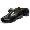 Moonstar Ladies 3E Genuine Leather School Loafers Bravas BV510A BL