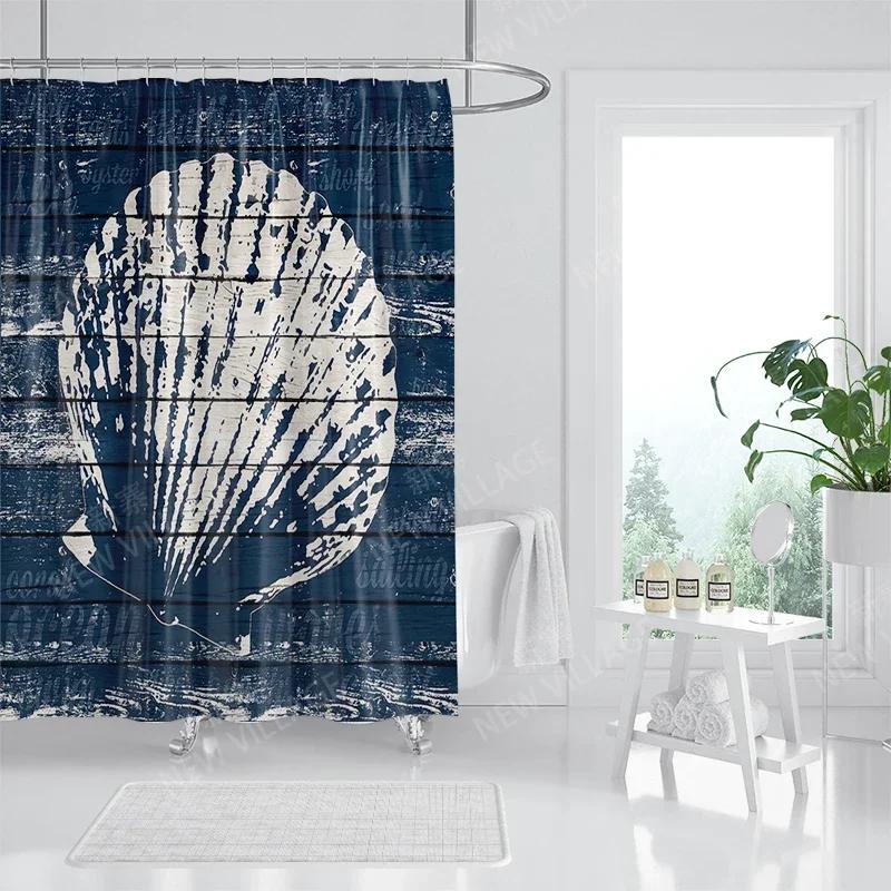 Home waterproof fabric bathroom curtain accessories 90x200 shower shower curtain 240 * 200 Atlantis style shower curtain