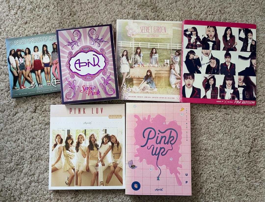 

[USED] Rare Apink mini album set