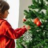 Ornaments For Christmas Tree Glossy Christmas Decor Seasonal Pendants Charm For Home Winter Holiday Porch Window Front Door Tree