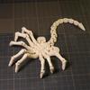 Desktop Decoration Alien Facehugger Model With Flexible Joints Animal Model