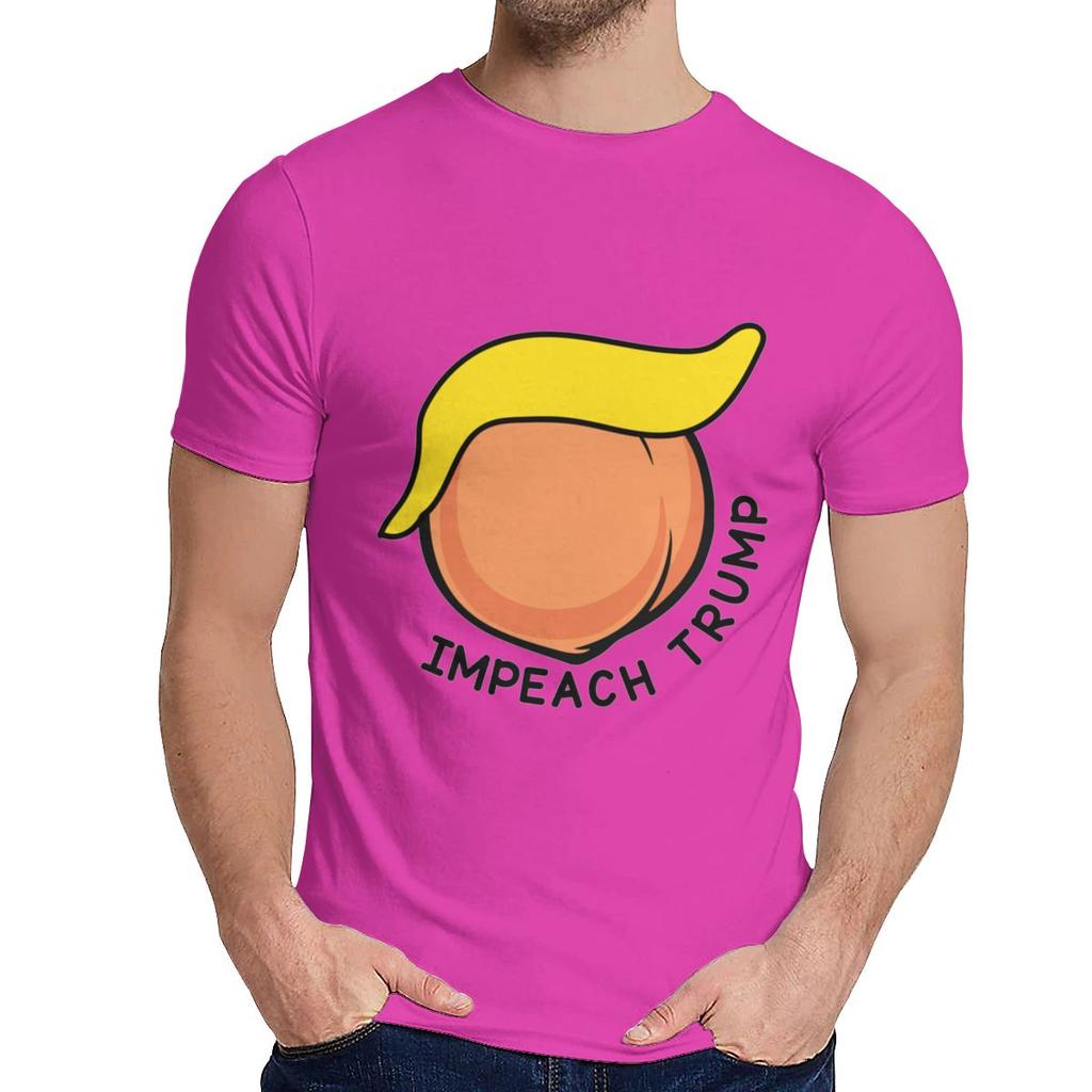 Funny Impeach Donald Trump Peach T Shirt Quality Print 100 Cotton T Shirt