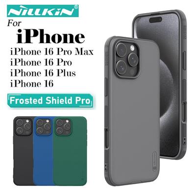 NILLKIN Per iPhone 16 Pro Max Plus Custodia Super Frosted Shield Pro Ultra-Sottile Rigida PC Protezione Posteriore Cover