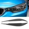 1Pair Headlight Eyebrow Colorfast Rugged Stylish  ive Headlight Eyelids Cover for 4 Series F32 F33 F36
