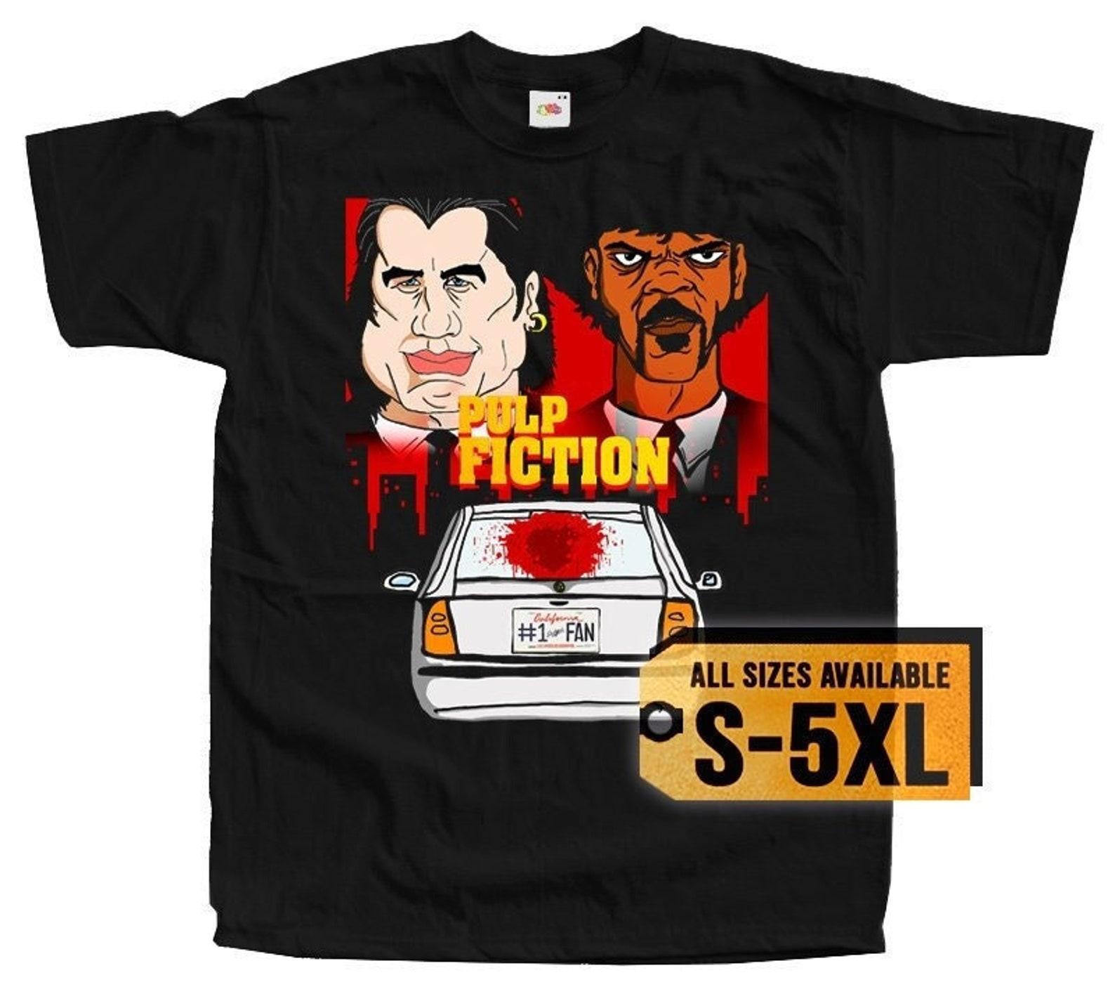 Pulp Fiction V5 Poster Men T-Shirt all sizes S-5XL 4XL