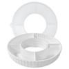 Spill proof Snacks Plate with Cover Practical Snacks Storage Container Cup Plate