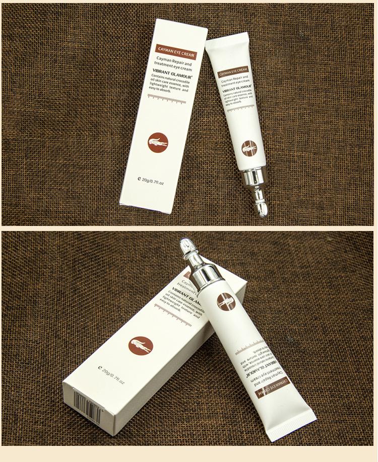 GlamourCayman Repair Eye Cream: Crocodile Eye Cream for Fine Lines, Moisturizing, Hydrating, and Repairing.