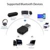 2 In 1 Car Wireless Bluetooth 5.0 Transmitter Receiver Mini Stereo Music Adapter Radio AUX Audio USB