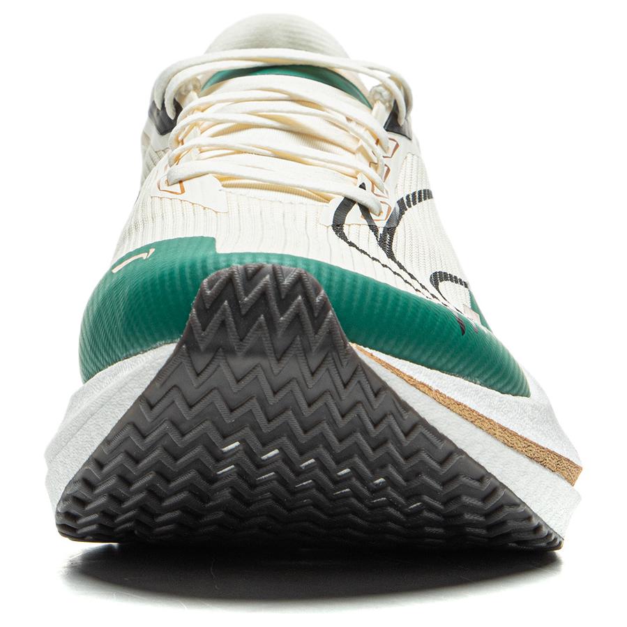 New LINING Feidian 4 Challenger Running Shoes Men's Low top Ecru/Stone Green ARMU005-26