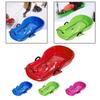 Winter Snow Sled Sleigh Sledding Toboggan Downhill Sleds with Brake Handle Kids Sledge for Holiday Garden Lawn Yard Backyard