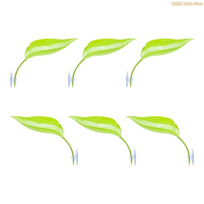 K1AE Suction Cup Bed Reptiles Basking Platforms For Turtles And Amphibians 6Pcs