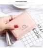 Women's Mini Korean Style Folding Wallet - Cute, Multi-Card Slot Coin Purse for Students