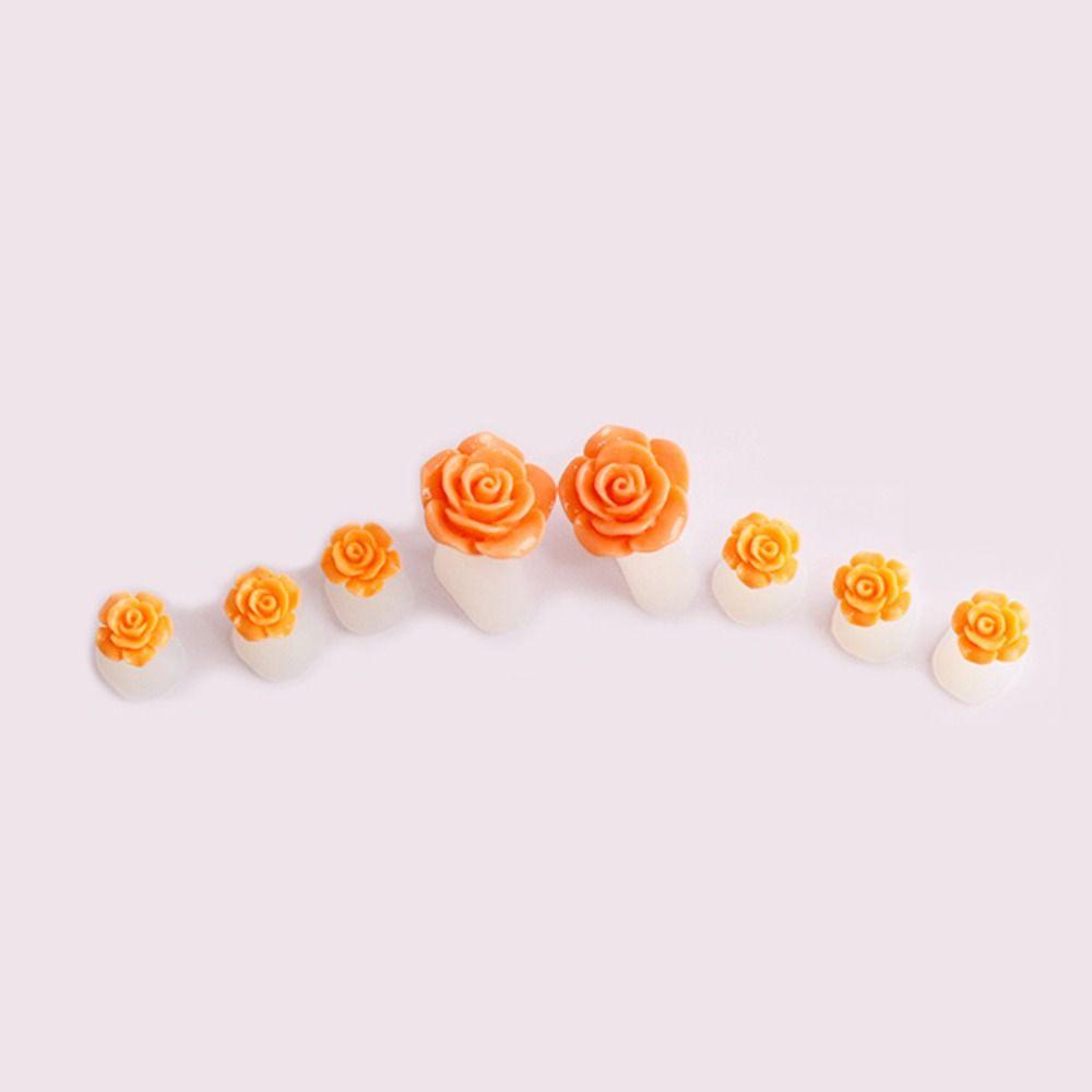 Soft Silicone 8Pcs/lot Daisy Toe Separator Nail Art Tool Foot Finger Divider Manicure Pedicure Care