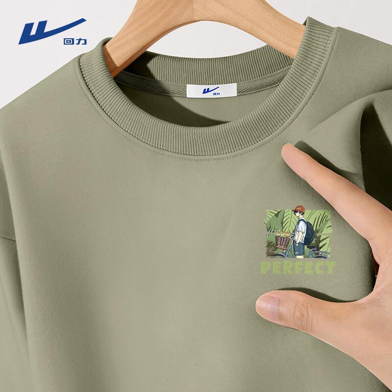 Warrior Men s Crewneck Loose-Fit Sweatshirt M