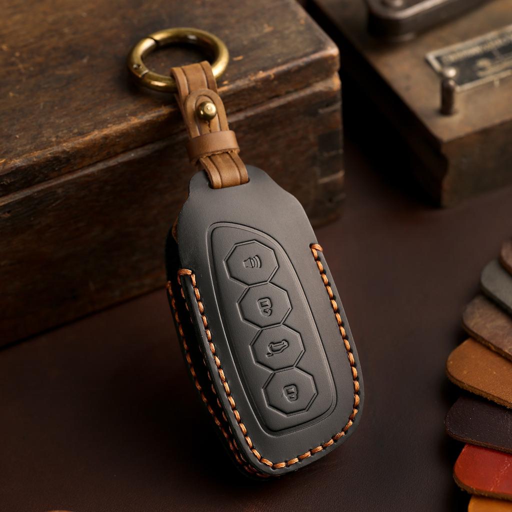 Car Key Case Cover for Haval H6 H7 H4 H9 F5 F7 H2S F7X Auto Holder Shell Fob Keychain Accessories
