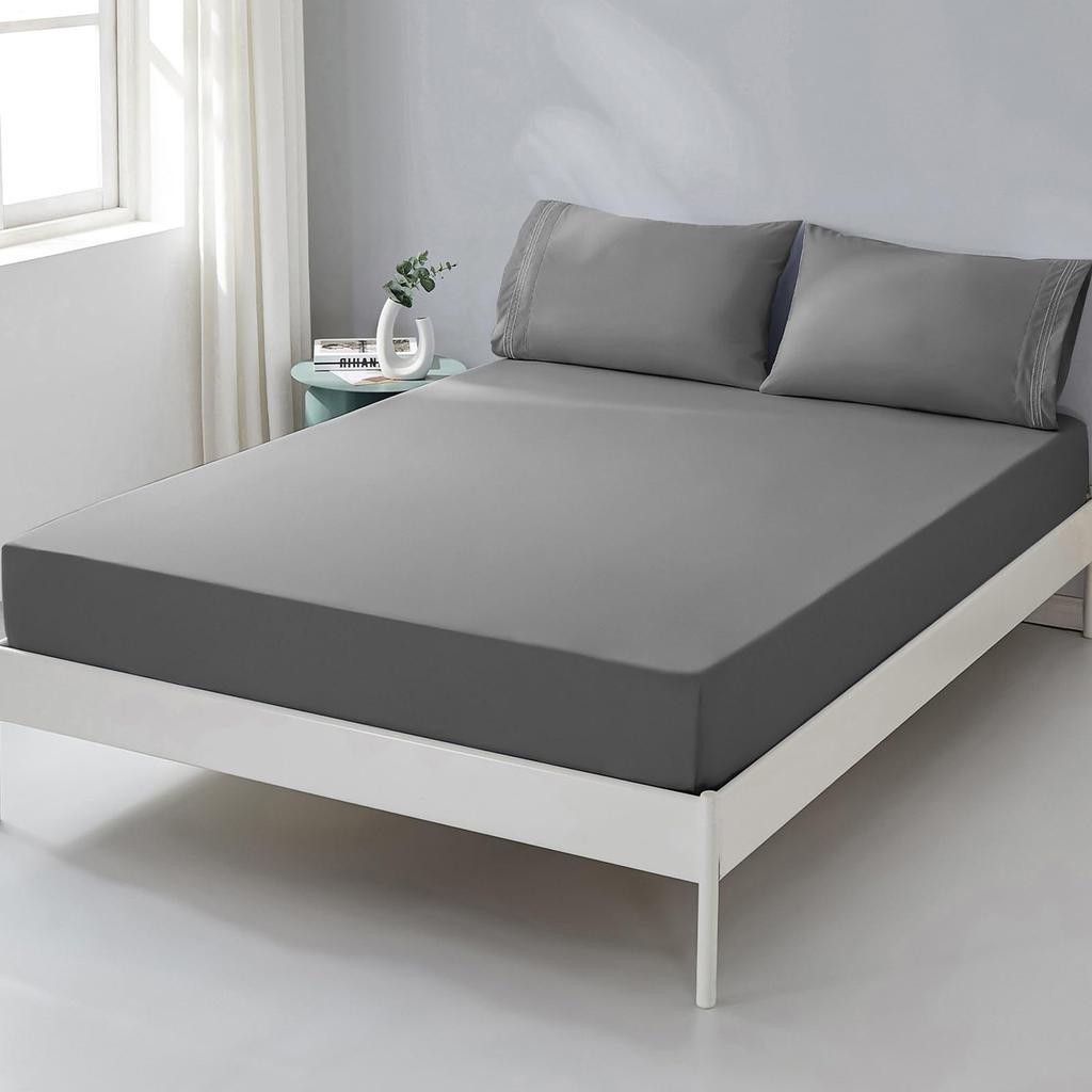 Flower And Plant Pattern Bed Hat Three-Piece Digital Printing Bedding Bed Hat Three-Piece Set Children And Adults