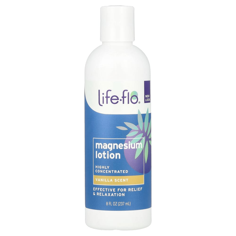 Life Pro Health Magnesium Lotion Vanilla 237ml (8 Fl Oz)