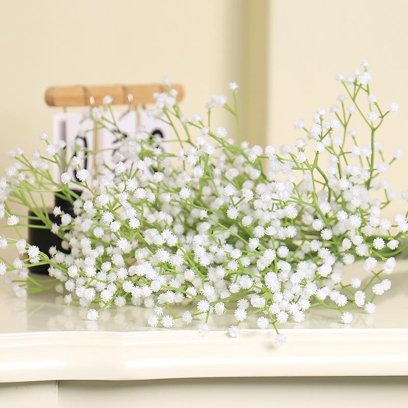 20 Bouquets Artificial Gypsophila White Faux Gypsophila Bouquets For Wedding Indoor And Outdoor Props And Decorations