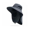 Sunshade Fishing Sun Cap with Sunscreen Face Mask for Outdoor Brim Visor Hat Protection and Climbing Hat Waterproof