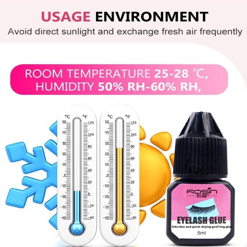 1 ks Lepidlo na řasy pro prodlužování řas Gel 1S Rychleschnoucí Silné Lepidlo na umělé řasy Dlouhotrvající