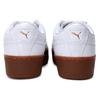 PUMA Vikky Platform Leather White Women's (Unisex) Skateboard Shoes 364724 03